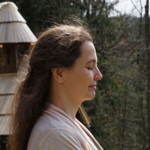 Andrea Weyerbusch in Meditation